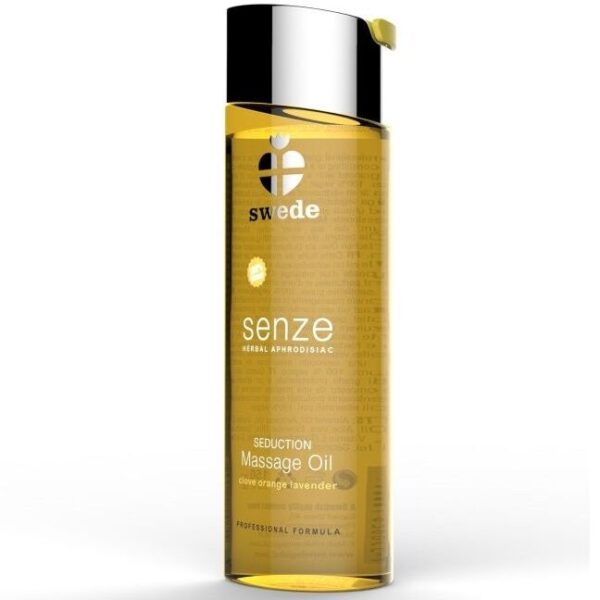 POTENTE - SWEDE - ÓLEO DE MASSAGEM AFRODÍSICO HERBAL SEDUÇÃO 75 ML