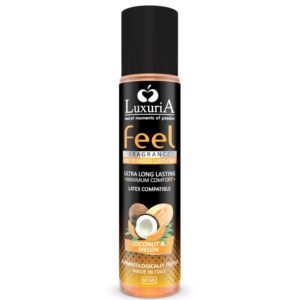 POTENTE - LUXURIA FEEL LUBRIFICANTE À BASE DE ÁGUA DE COCO E MELÃO 60 ML