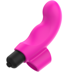 POTENTE - OHMAMA - VIBRADOR DEDAL ROSA NEON EDIÇÃO DE NATAL