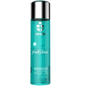 POTENTE - SWEDE - ÓLEO DE MASSAGEM DE EFEITO AQUECENTE FRUTO DE GROSELHA PRETA E LIMÃO 60 ML