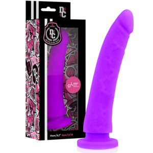 POTENTE - DELTA CLUB -  TOYS LILAC DILDO MEDICAL SILICONE 17 X 3 CM