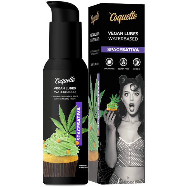 POTENTE - COQUETTE CHIC DESIRE - LUBRIFICANTE PREMIUM EXPERIENCE VEGAN SPACE SATIVA 100 ML