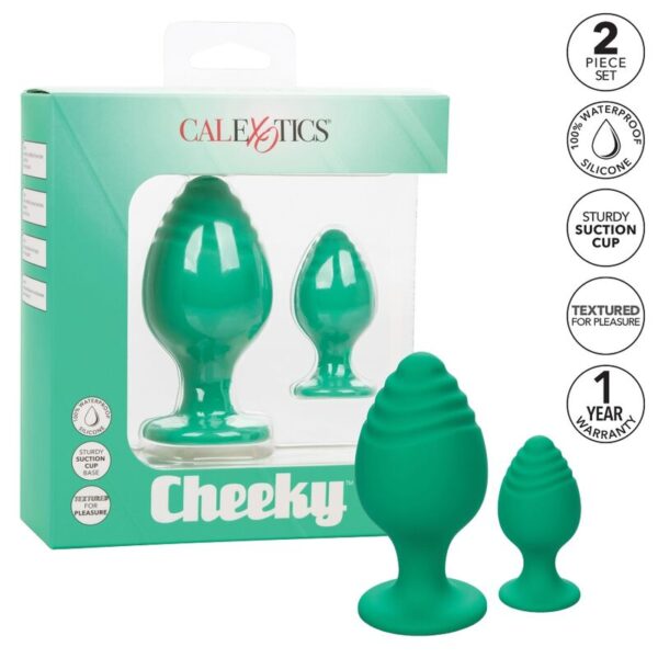 POTENTE - CALEX CHEEKY BUTTPLUG - VERDE