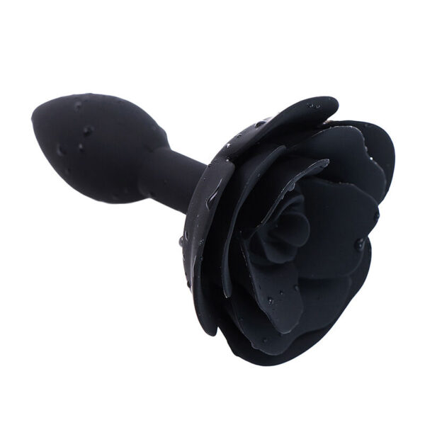 POTENTE - OHMAMA FETISH - PLUG ANAL DE SILICONE ROSA PRETO