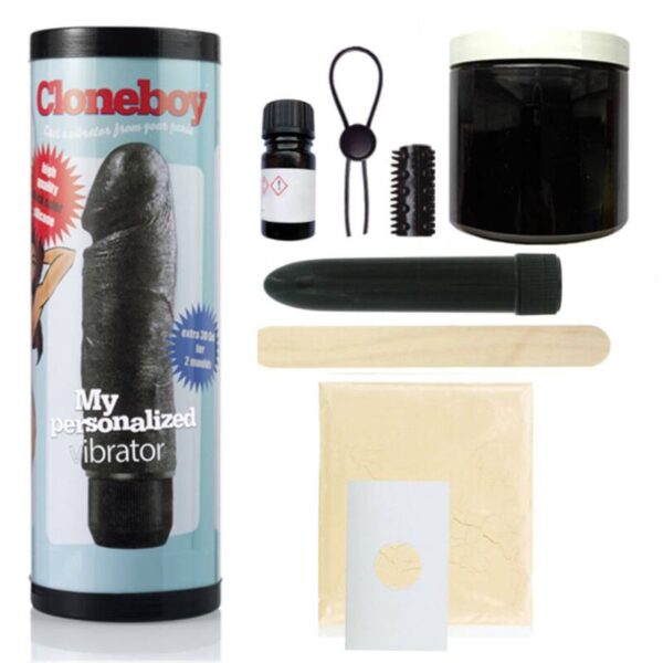 POTENTE - CLONEBOY - KIT CLONER DE PÉNIS COM VIBRAÇÃO PRETO