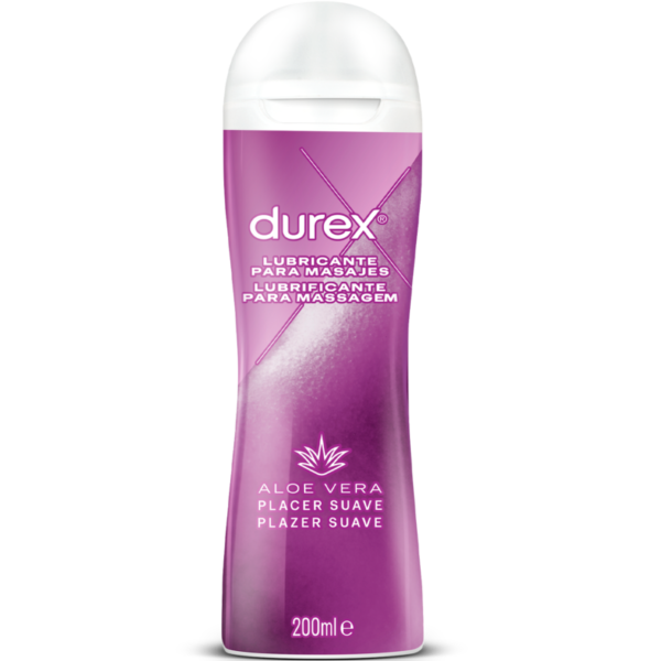 POTENTE - DUREX - PLAY 2-1 LUBRIFICANTE ÍNTIMO E MASSAGEM ALOE VERA