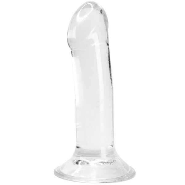 POTENTE - ALIVE - PÊNIS REALÍSTICO VALIANT TRANSPARENTE 16 CM