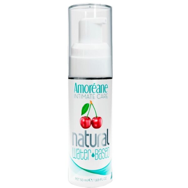 POTENTE - AMOREANE - LUBRIFICANTE À BASE DE ÁGUA CEREJA 50 ML