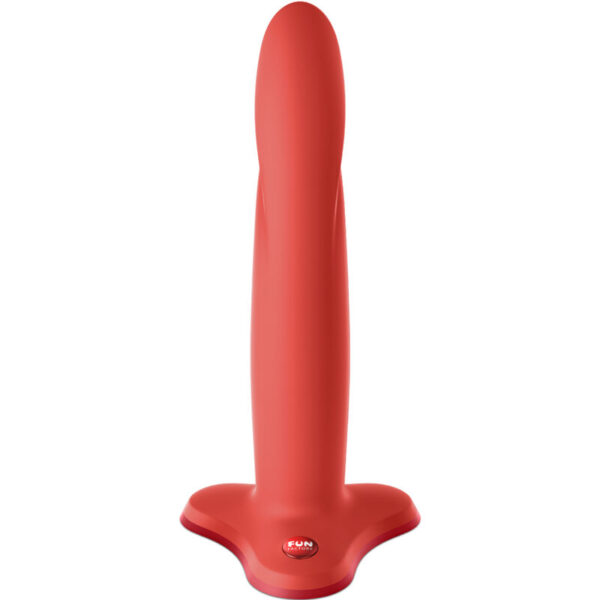 POTENTE - FUN FACTORY - LIMBA DILDO FLEXÍVEL VERMELHO TAMANHO M