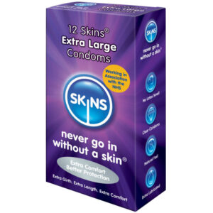 POTENTE - SKINS - CONDOM EXTRA LARGE 12 PACK