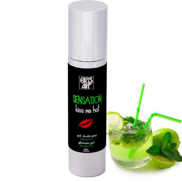 POTENTE - LUBRIFICANTE DE SENSAÇÃO EROS NATURAL MOJITO 50ML