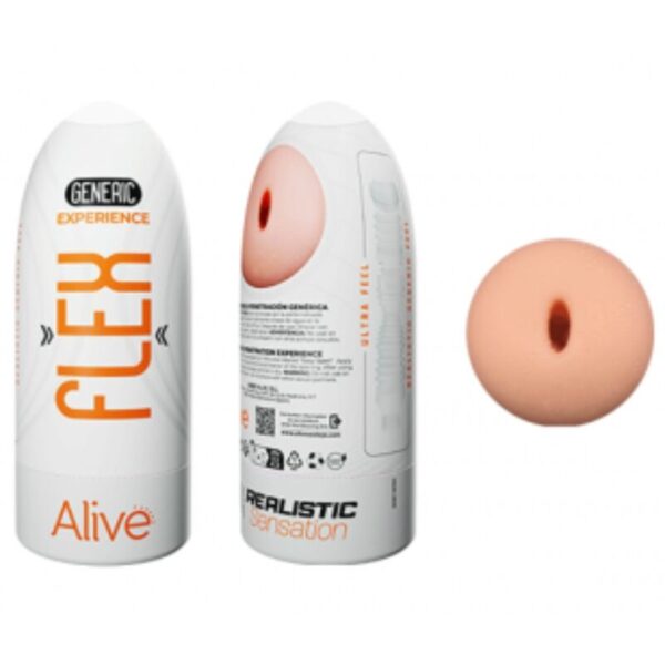 POTENTE - ALIVE - FLEX MASTURBADOR MASCULINO GENÉRICO TAMANHO M