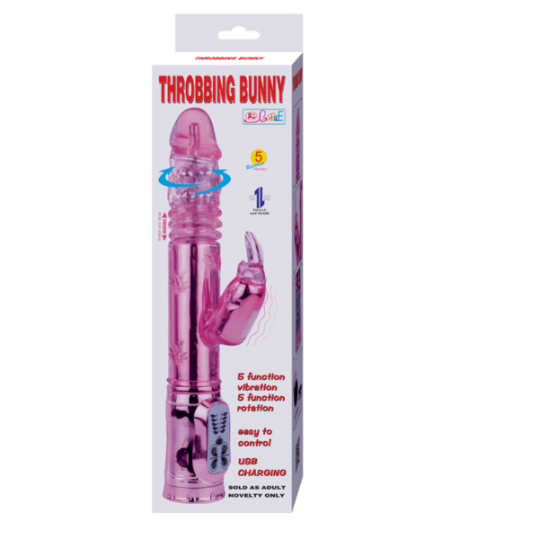 POTENTE - BAILE - ROTADOR THROBBING BUNNY ROSA RAMPANT