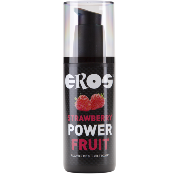 POTENTE - EROS POWER LINE - MORANGO POWER FRUIT LUBRIFICANTE COM FLAVORED 125 ML