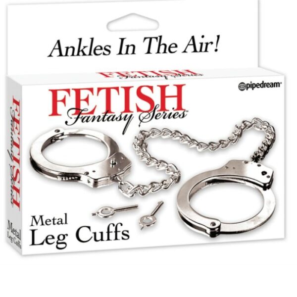 POTENTE - FETISH FANTASY SERIES METAL LEG CUFFS