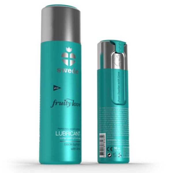 POTENTE - SWEDE - FRUITY LOVE LUBRIFICANTE GROSELHA PRETA LIMÃO 50 ML