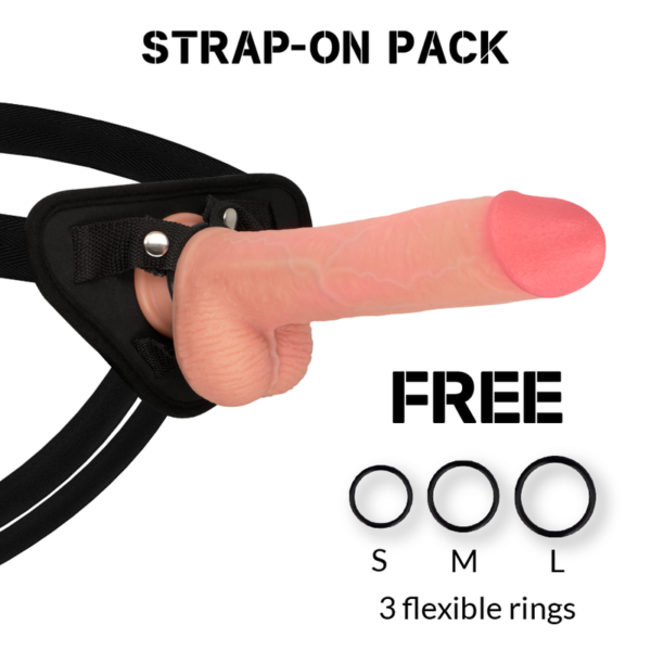 POTENTE - ROCKARMY - ARN S + DILDO SILICONE LÍQUIDO PREMIUM KINGCOBRA 24 CM -O- 4.77 CM