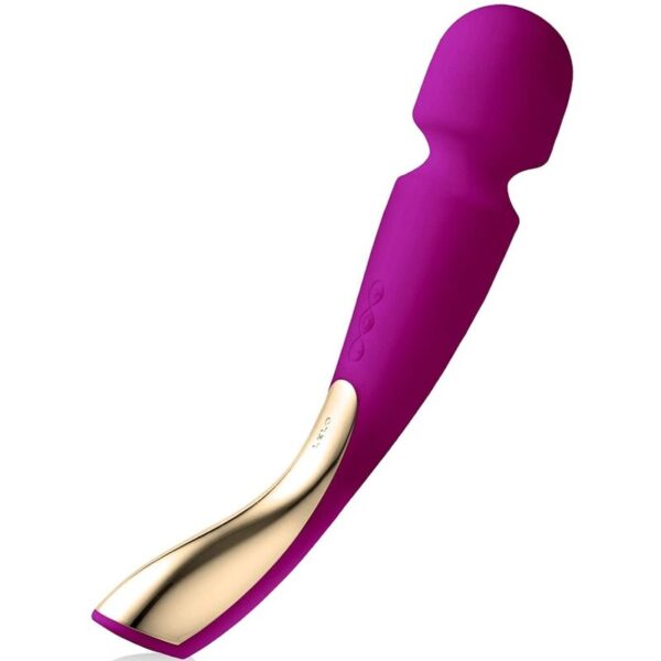 POTENTE - LELO - SMART WAND MÉDIO 2 MASSAGEADOR ROSE PROFUNDO