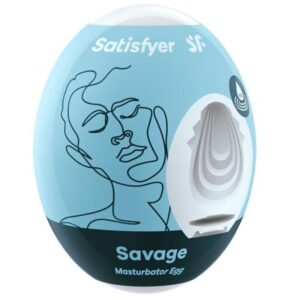 POTENTE - SATISFYER - OVO MASTURBADOR SAVAGE