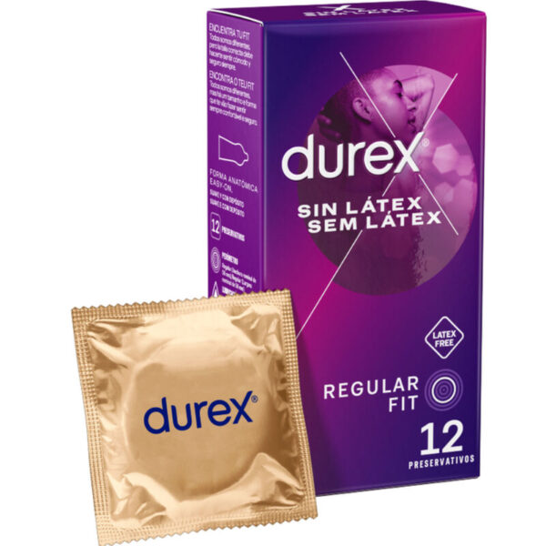 POTENTE - DUREX - PRESERVATIVOS SEM LÁTEX 12 UNIDADES