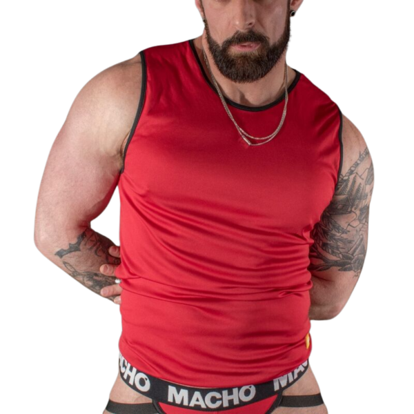 POTENTE - MACHO - T-SHIRT VERMELHA S/M