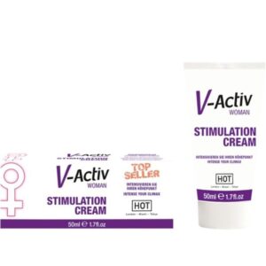 POTENTE - HOT - V-ACTIV CREME DE ESTIMULAÇÃO FEMININA 50ML