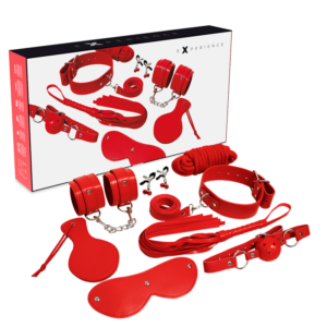 POTENTE - EXPERIENCE - KIT BDSM FETISH SÉRIE VERMELHA