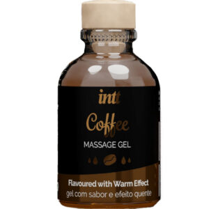 POTENTE - INTT MASSAGE & ORAL SEX - GEL DE MASSAGEM HOT EFFECT SABOR DE CAFÉ