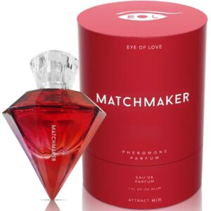 POTENTE - EYE OF LOVE - PERFUME DE FEROMÔNIO DE DIAMANTE VERMELHO MATCHMAKER ATTRACT HIM 30 ML