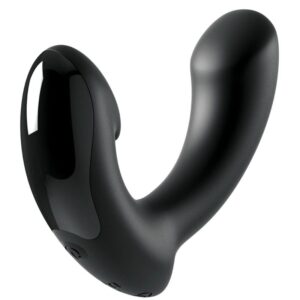 POTENTE - SIR RICHARDS - MASSAGEADOR DE PRÓSTATA P-POINT DE SILICONE PRETO