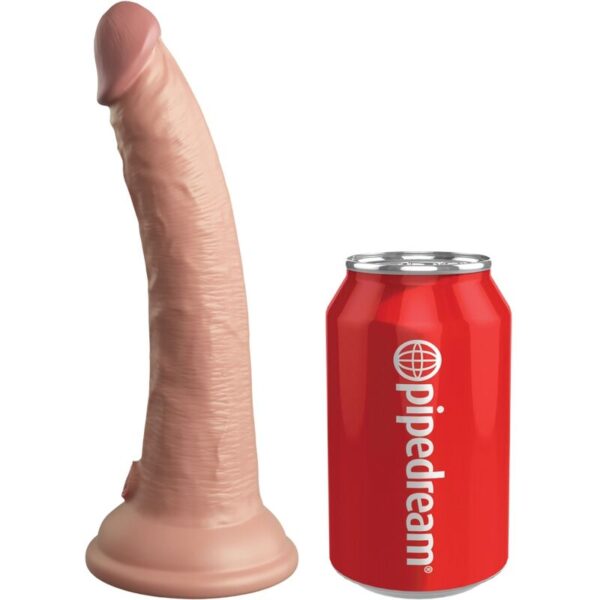 POTENTE - KING COCK - ELITE DILDO SILICONE REALISTA 17.8 CM