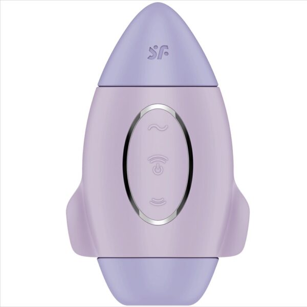 POTENTE - SATISFYER - VIBRADOR DE IMPULSO DUPLO PEQUENO LILAC MISSION CONTROL