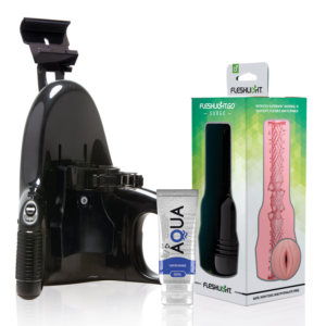 POTENTE - FLESHLIGHT - GO PINK LADY SURGE VAGINA + LANÇAMENTO UNIVERSAL + LUBRIFICANTE AQUA QUALITY 50 ML