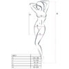 PASSION - MULHER BS027 BODYSTOCKING VESTIDO BRANCO ESTILO TAMANHO ÚNICO - Image 2