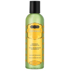 POTENTE - KAMASUTRA - ÓLEO DE MASSAGEM NATURAL DE COCO E ABACAXI 59 ML