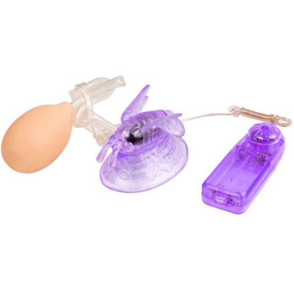 POTENTE - BAILE - BORBOLETA VIBRATÓRIA DE ESTIMULAO DE CLITÓRIS LILAC
