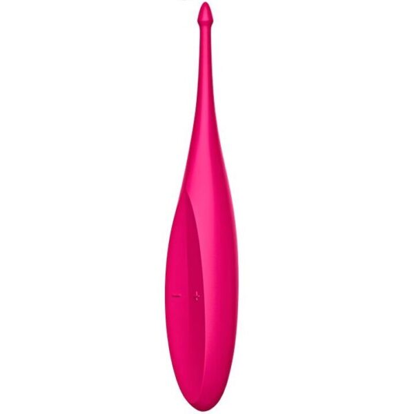 POTENTE - SATISFYER - VIBRADOR TWIRLING FUN TIP ROSA