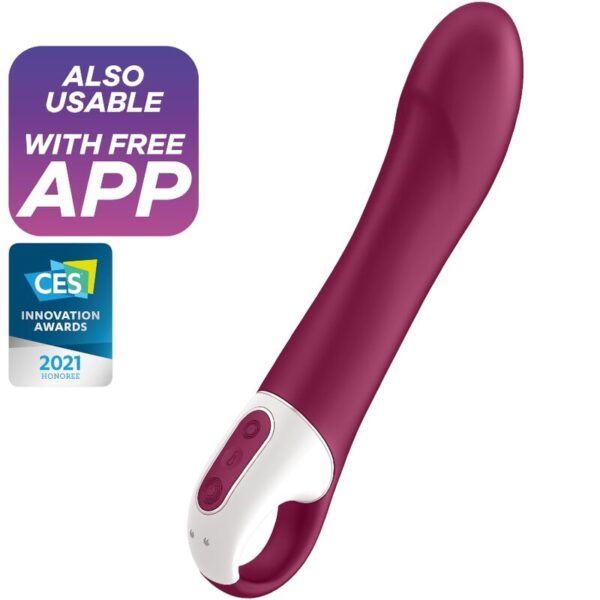 POTENTE - SATISFYER - VIBRADOR GRANDE CALOR GSPOT