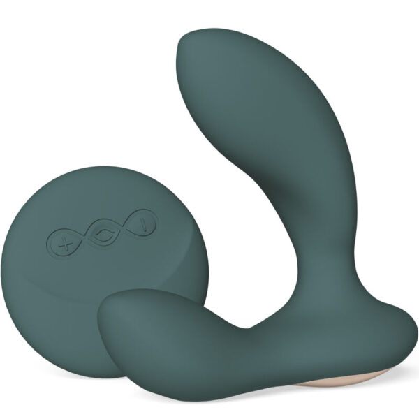 POTENTE - LELO - HUGO 2 VERDE MASSAGEADOR DE PRÓSTATA COM CONTROLE REMOTO