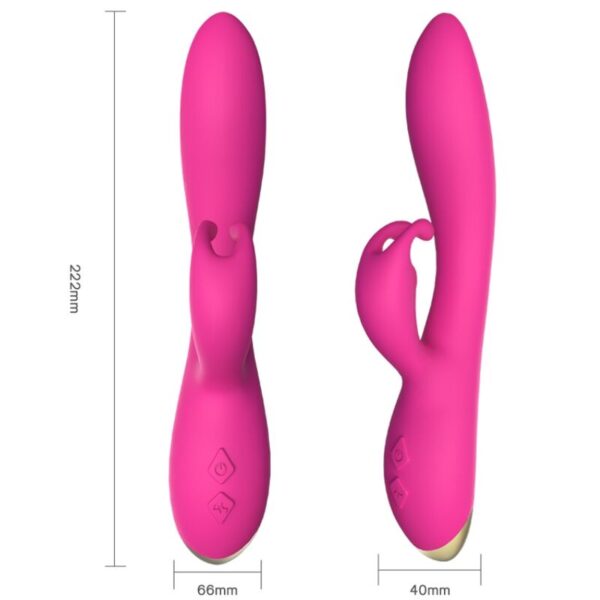 POTENTE - ARMONY - BONNIE VIBRADOR COELHO FÚCSIA