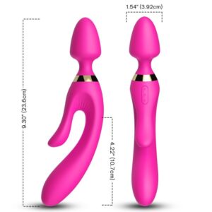 POTENTE - ARMONY - MASSAGER E VIBRADOR COELHO FÚCSIA