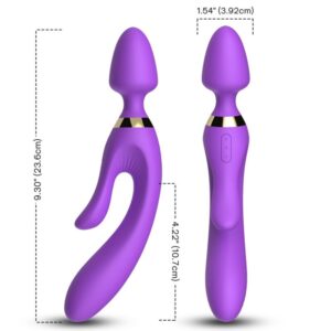 POTENTE - ARMONY - MASSAGER E VIBRADOR COELHO ROXO