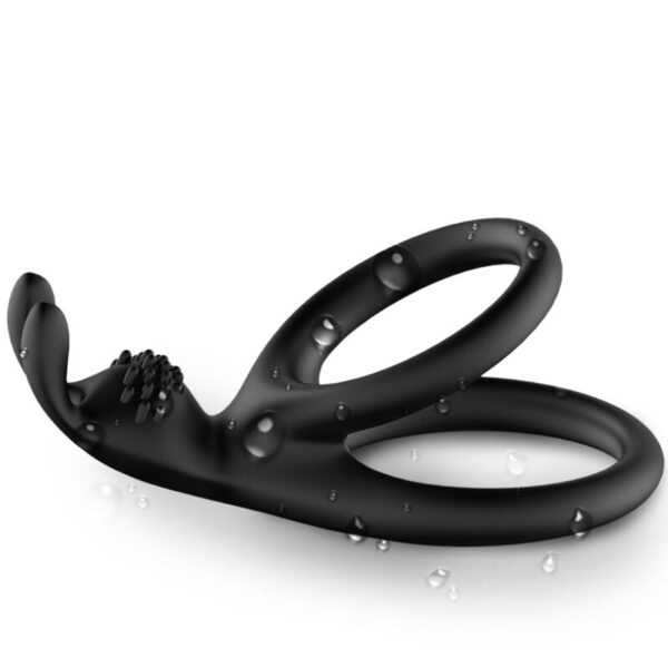 POTENTE - ARMONY - ANEL DE COELHO DUPLO TENSY PRETO
