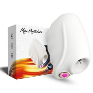 POTENTE - ARMONY - MASTER MASTURBADOR E VIBRADOR TRANSPARENTE