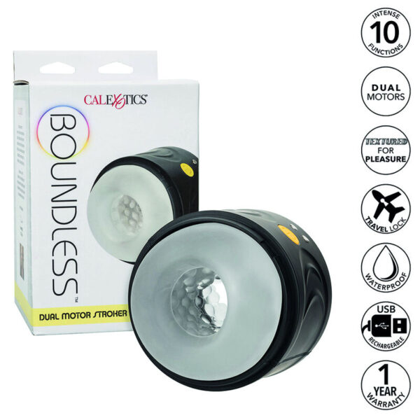 POTENTE - CALEXOTICS - BOUNDLESS STROKER DE MOTOR DUPLO