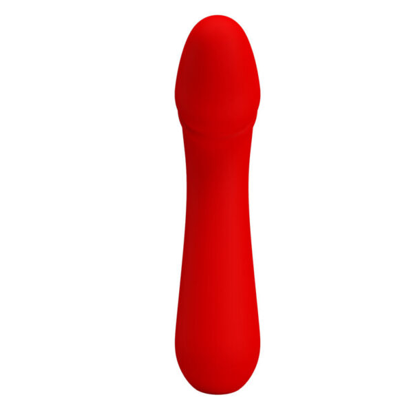 POTENTE - PRETTY LOVE - VIBRADOR RECARREGVEL CETUS VERMELHO