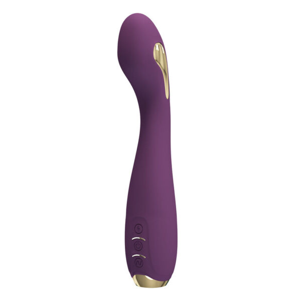 POTENTE - PRETTY LOVE - VIBRADOR HECTOR ELECTROSHOCK POR APP CONTROL ROXO