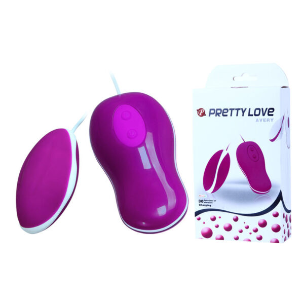 POTENTE - PRETTY LOVE - OVO VIBRANTE COM CONTROLE REMOTO AVERY