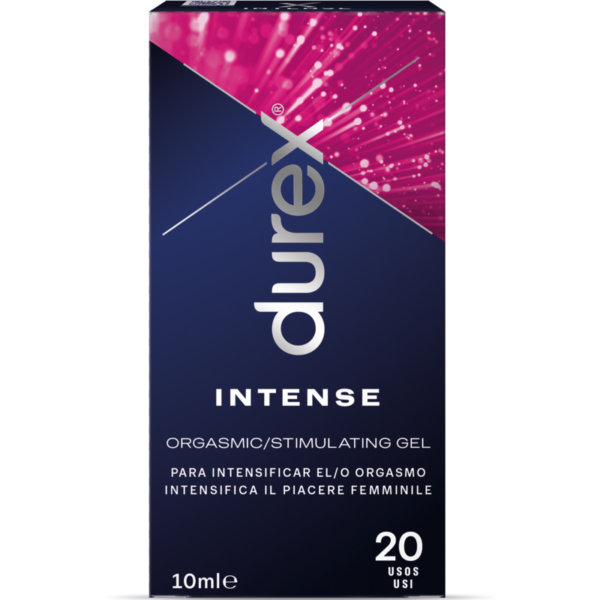 POTENTE - DUREX - GEL ORGÁSMICO LUBRIFICANTE 10 ML