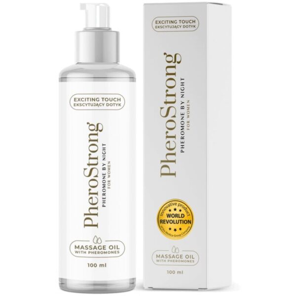 POTENTE - PHEROSTRONG - ÓLEO DE MASSAGEM NOITE PARA MULHERES 100 ML